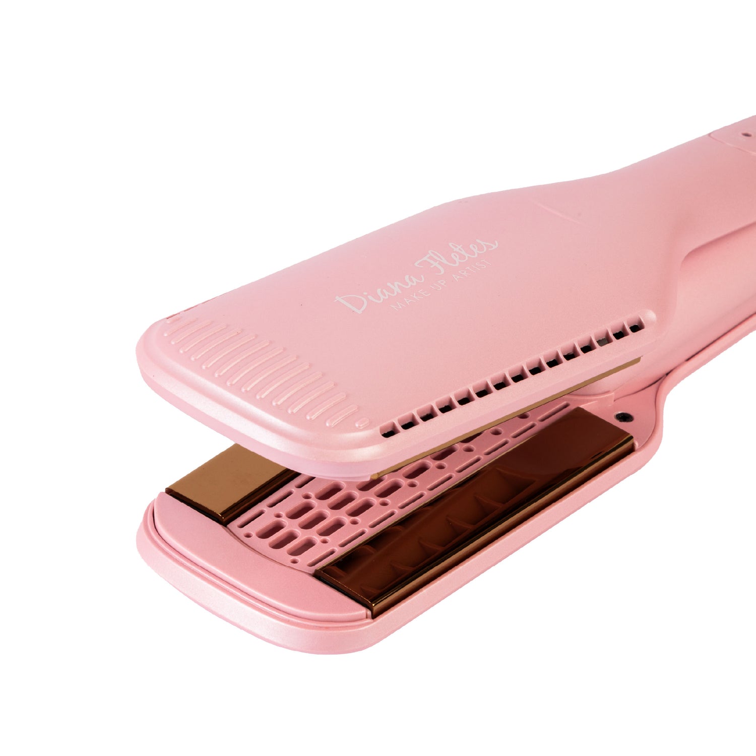 Plancha 2 en 1 Light Pink con placas de Titanio