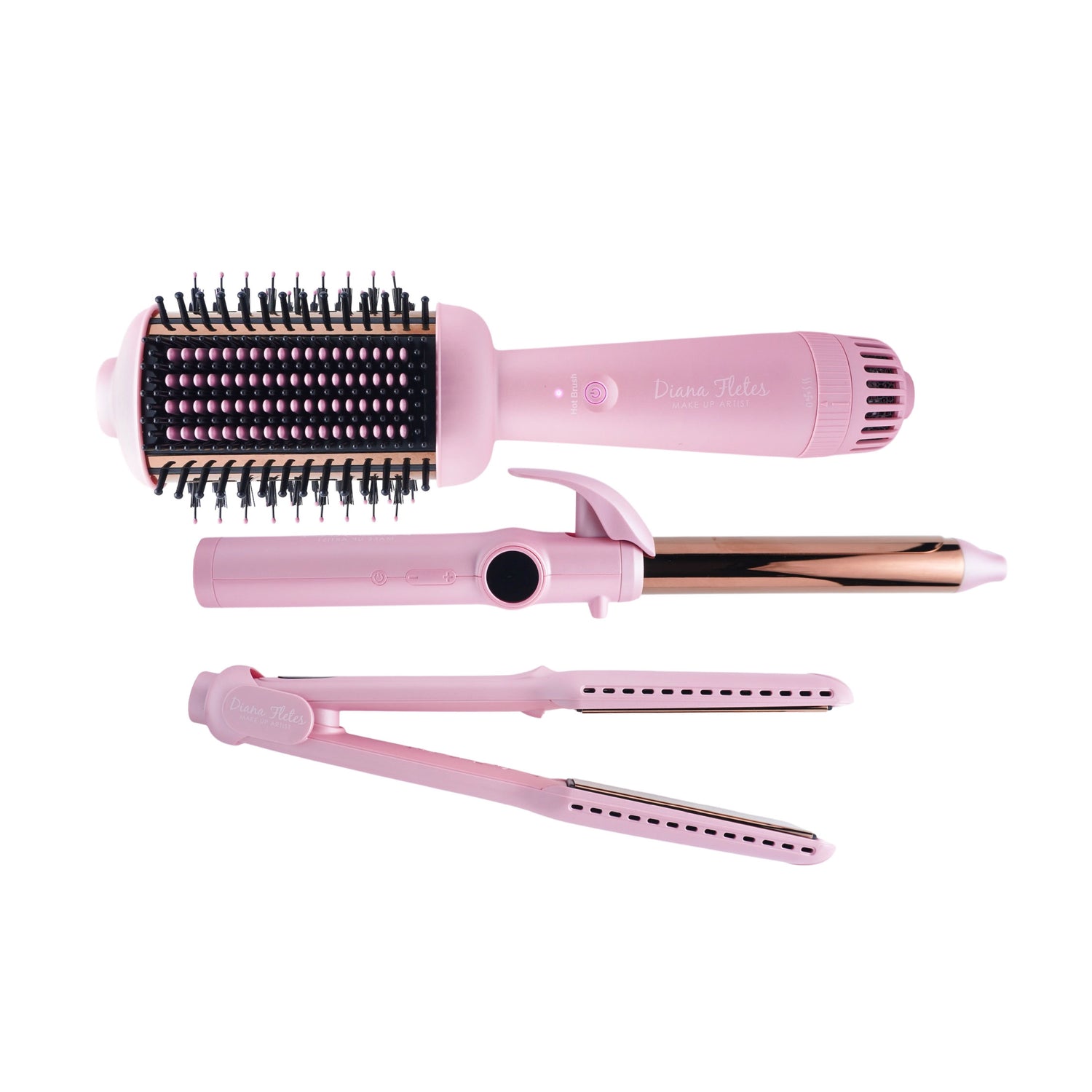 Set 3 en 1 Estilizado Profesional Light Pink